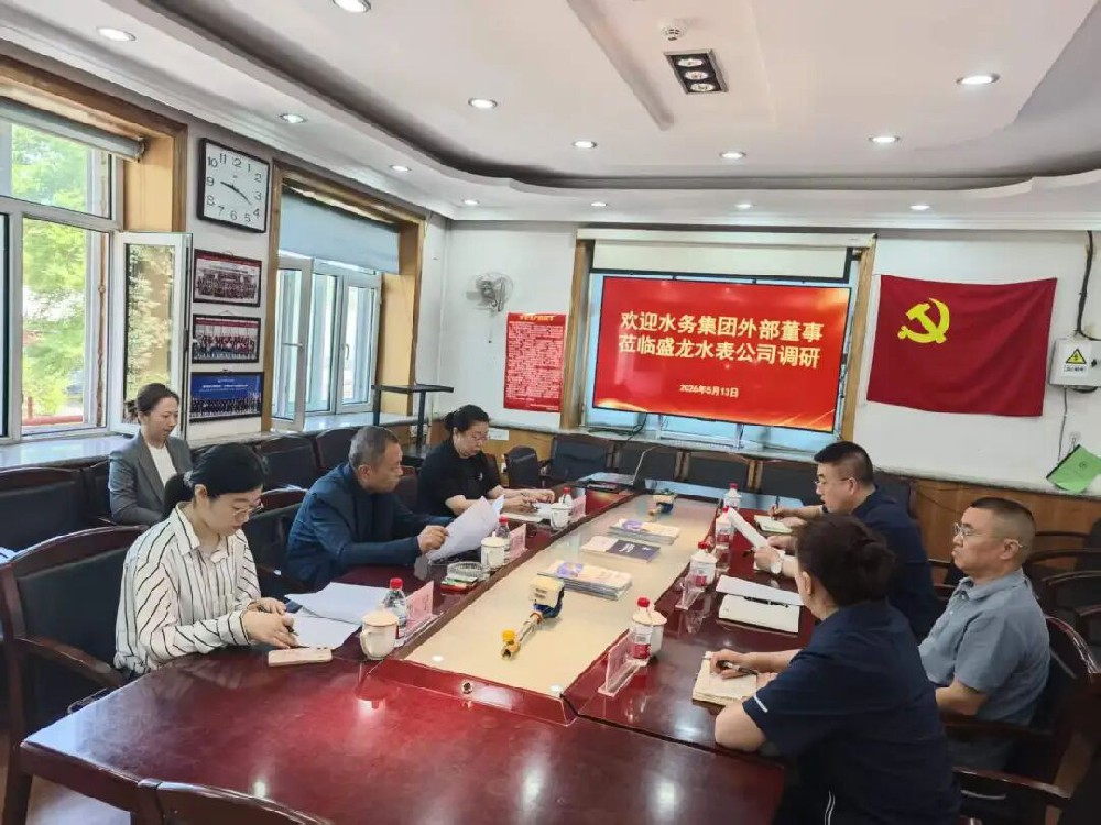 英国上市公司365外部董事到盛龙水表公司开展调研